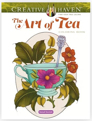 The Art Of Tea Coloring Book