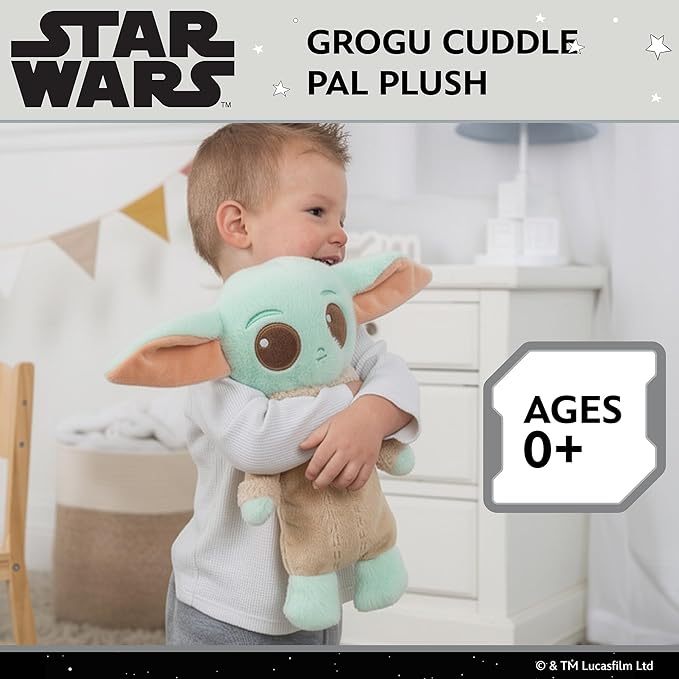 The Child Grogu First Snuggle Buddy Plush 10" Star Wars Mandalorian