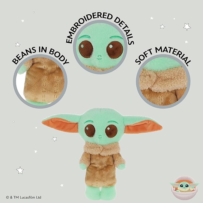 The Child Grogu First Snuggle Buddy Plush 10" Star Wars Mandalorian