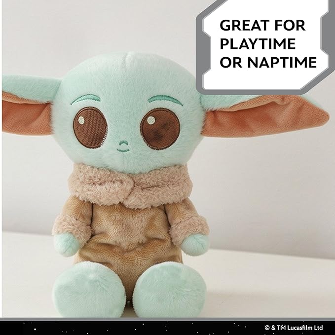 The Child Grogu First Snuggle Buddy Plush 10" Star Wars Mandalorian