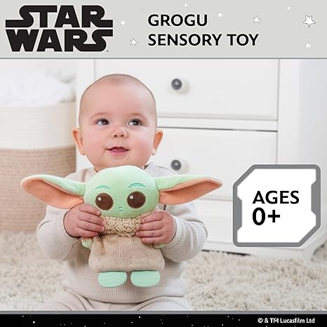The Child Grogu On The Go Sensory Plush 9" Star Wars Mandalorian