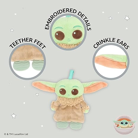 The Child Grogu On The Go Sensory Plush 9" Star Wars Mandalorian
