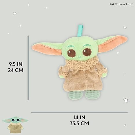 The Child Grogu On The Go Sensory Plush 9" Star Wars Mandalorian