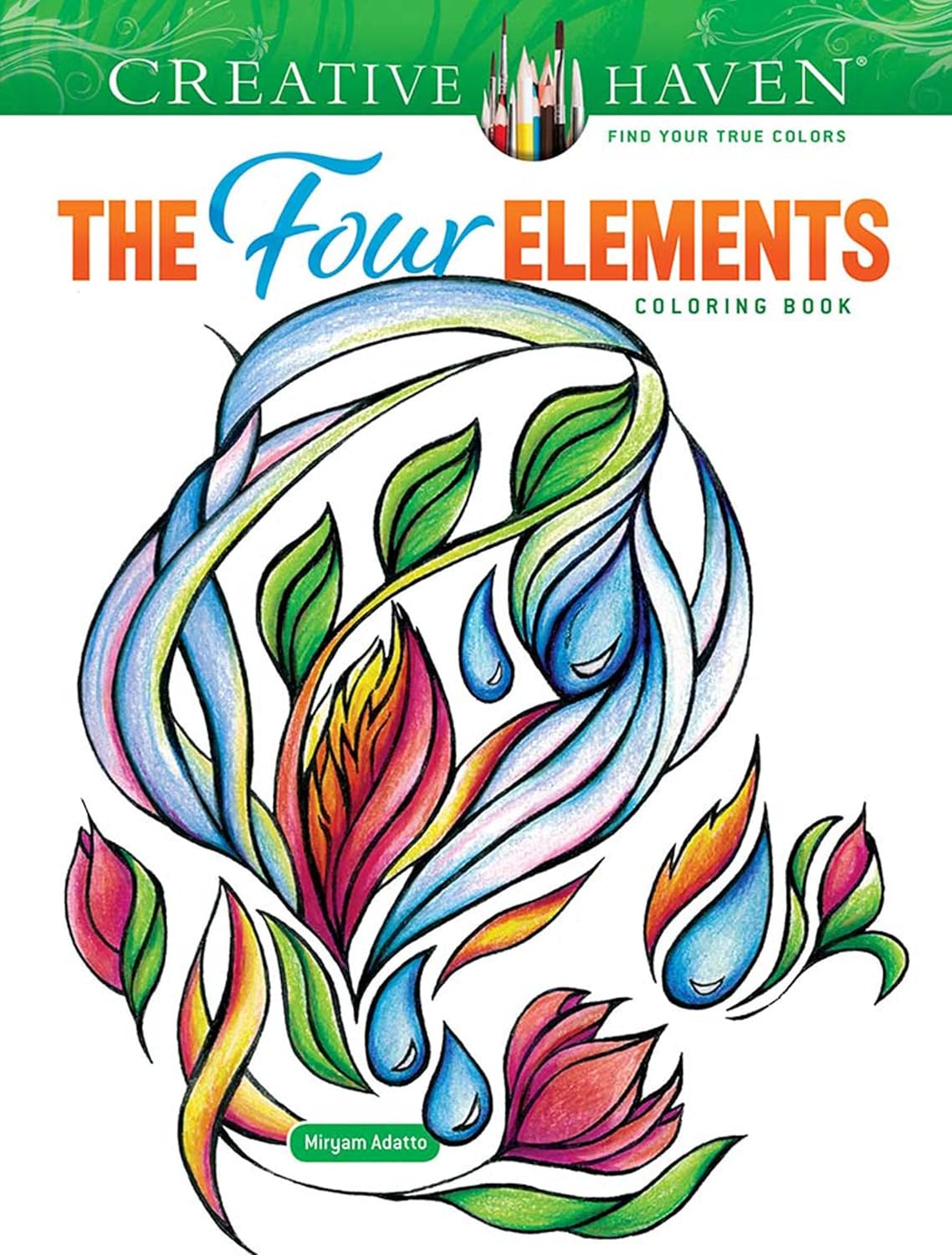 The Four Elements Coloring Book Creative Haven