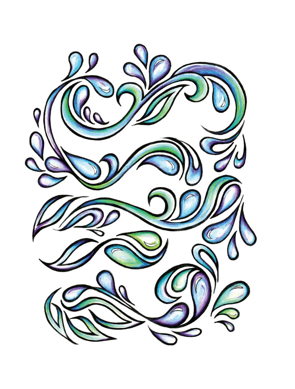 The Four Elements Coloring Book Creative Haven