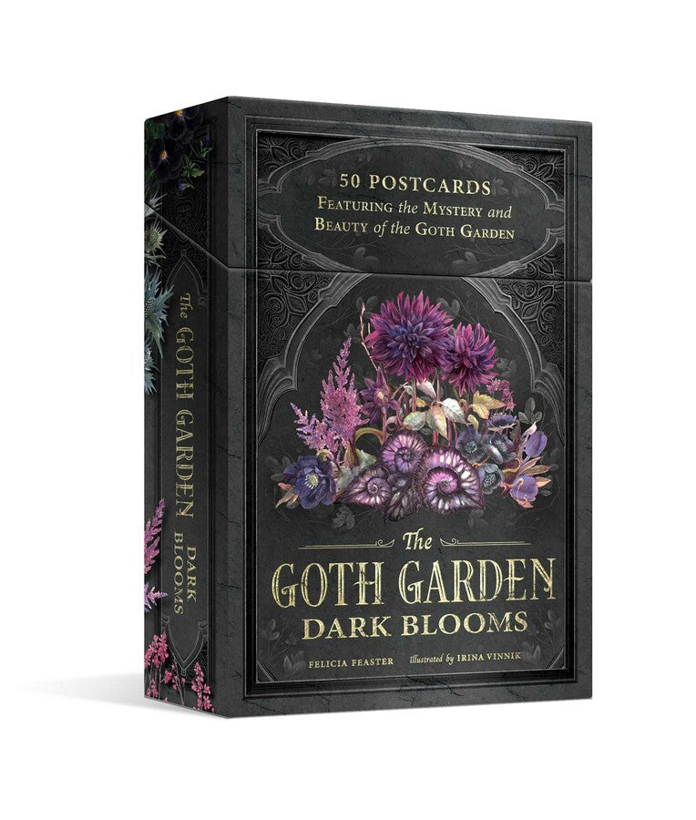 The Goth Garden Dark Blooms Postcard Set