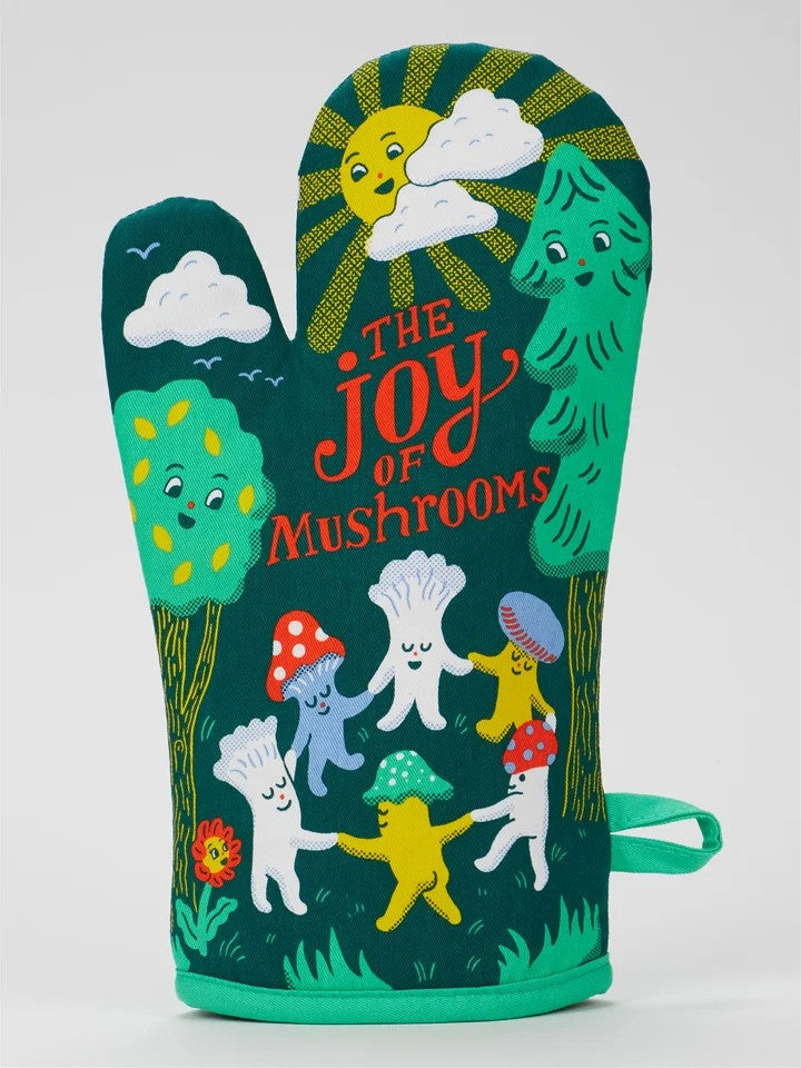The Joy Of Mushrooms Oven Mitt