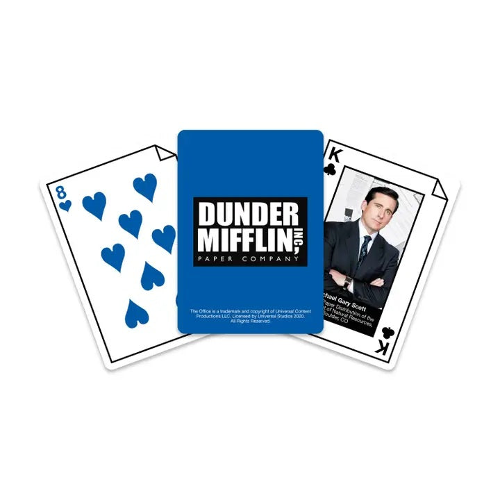 The Office Dunder Mifflin Playing Cards
