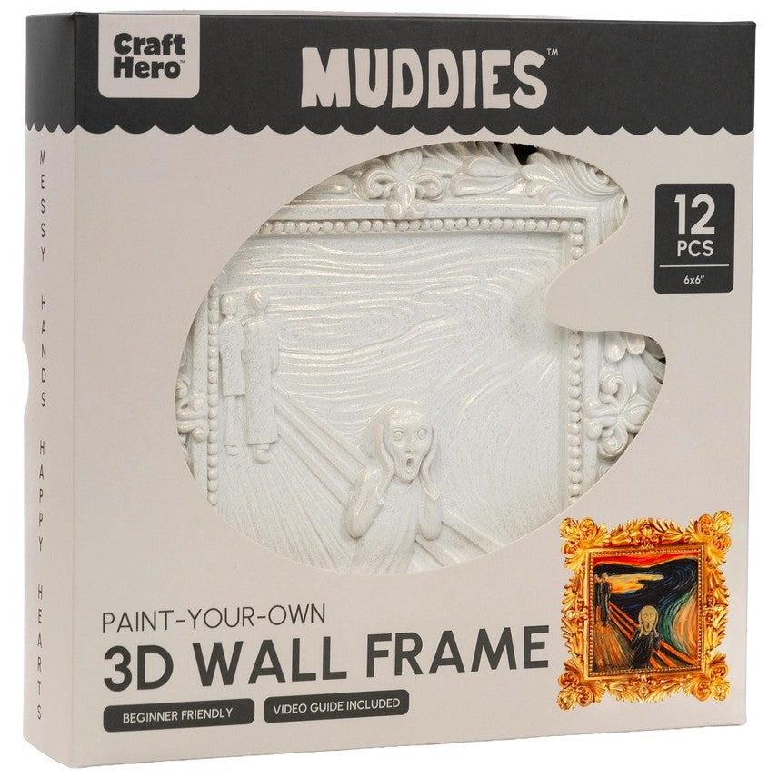 The Scream Paint Your Own 3D Wall Frame