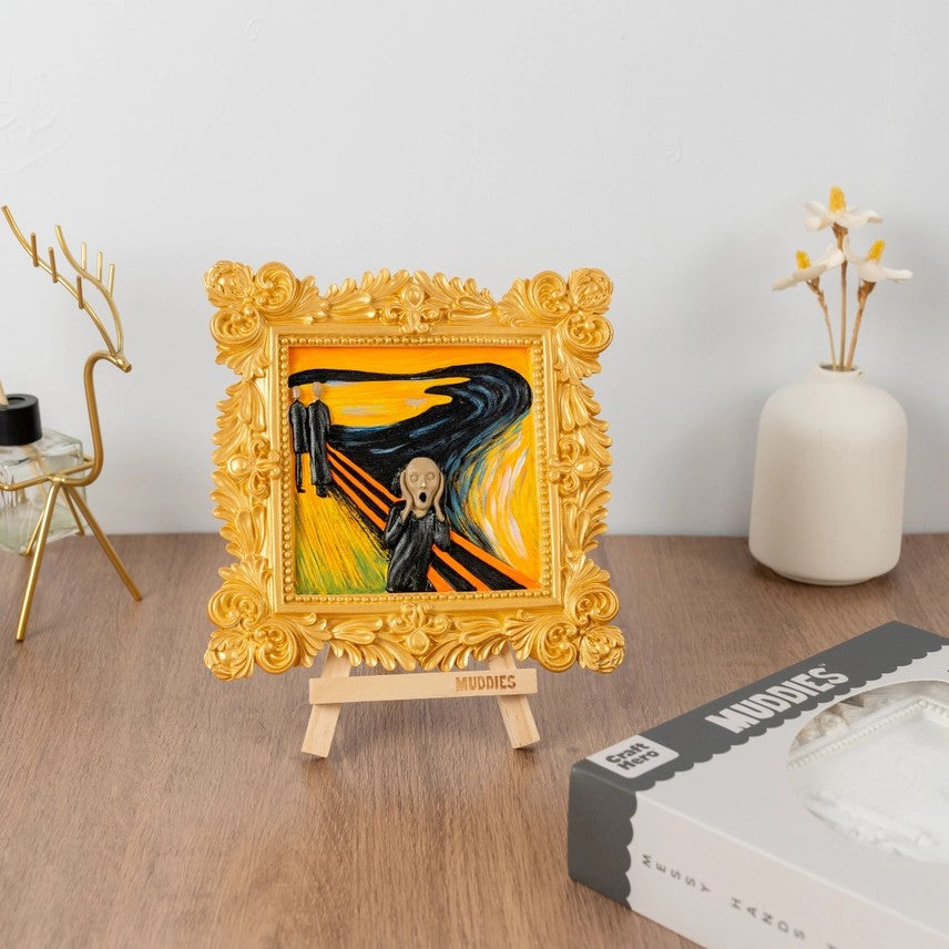 The Scream Paint Your Own 3D Wall Frame