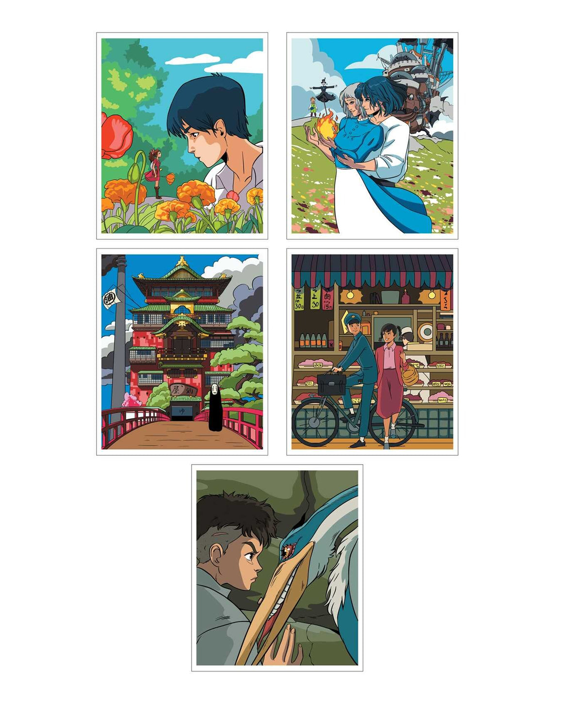 The Unofficial Studio Ghibli Color By Number Book