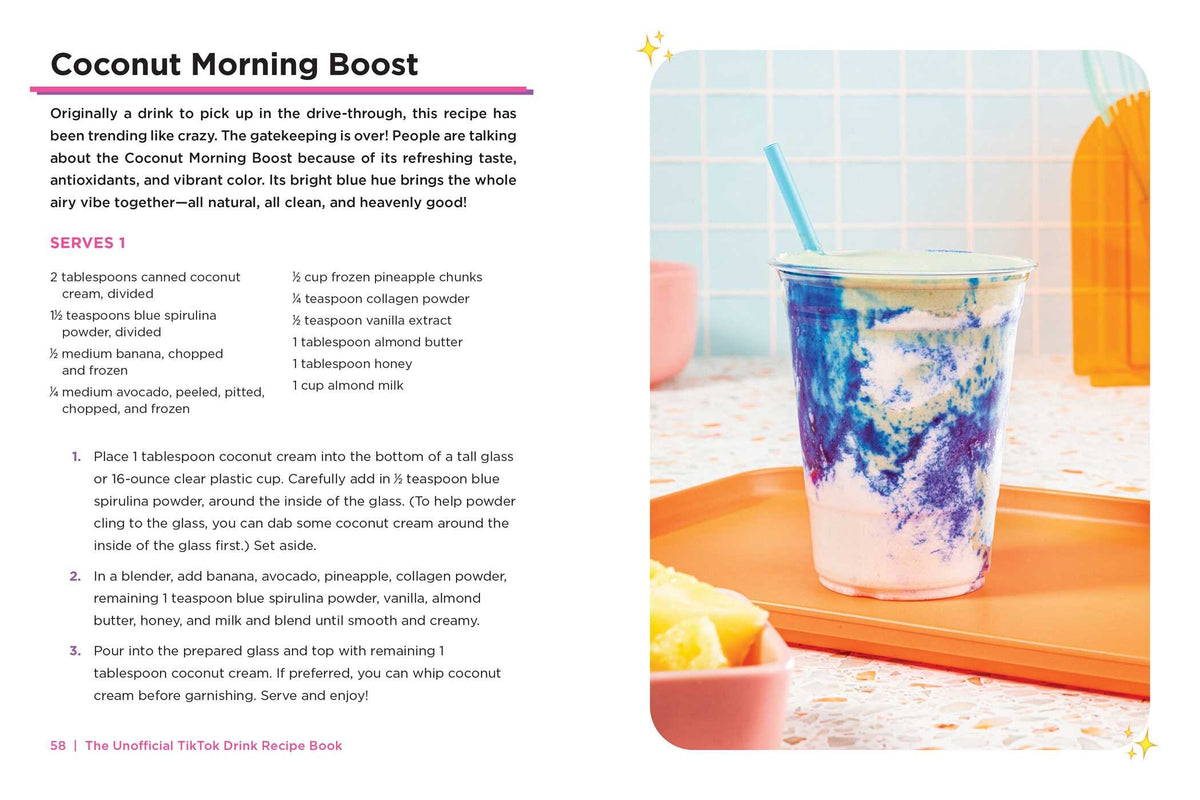 The Unofficial TikTok Drink Recipe Book