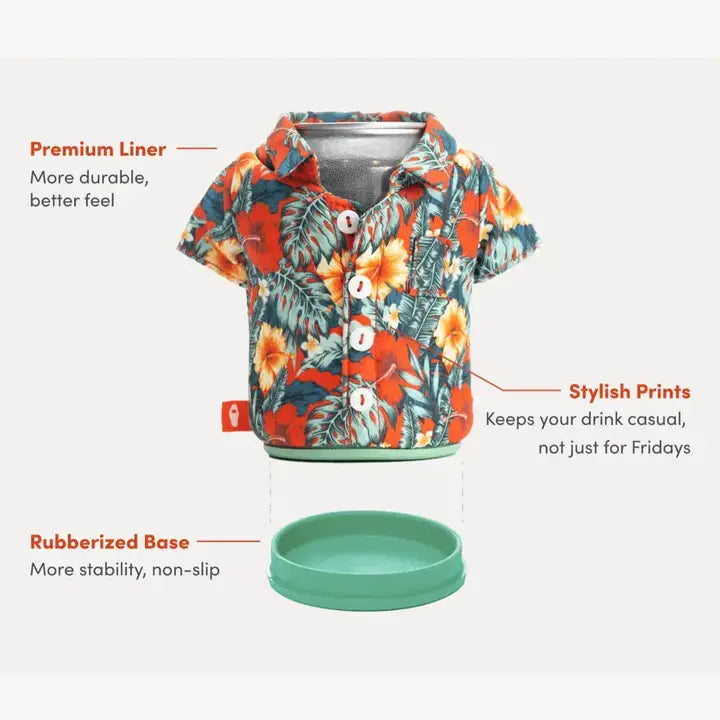 The Aloha Hawaiian Shirt Koozie