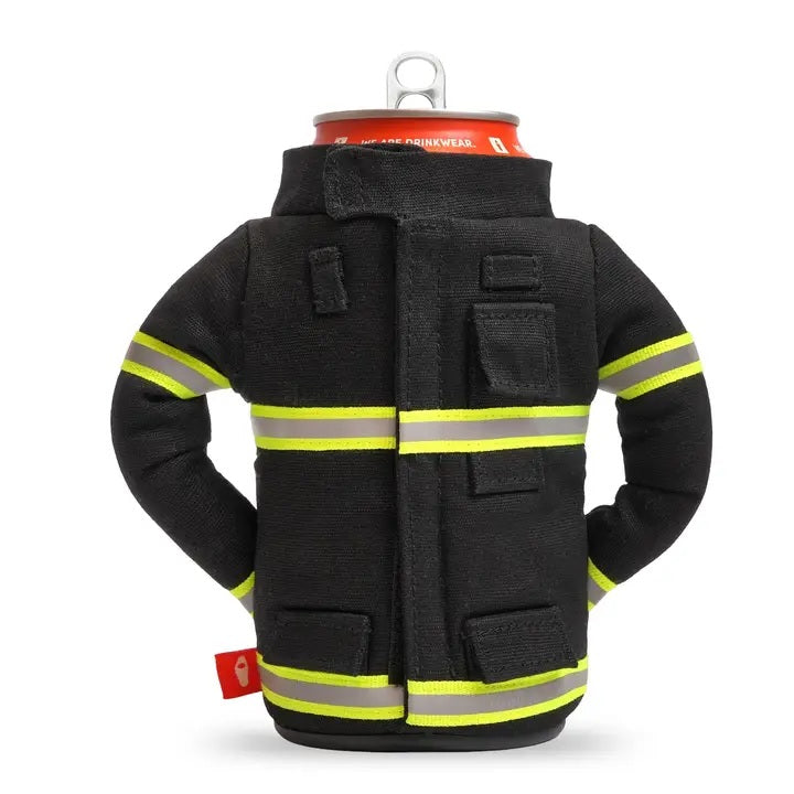The Backdraft Fireman Jacket Koozie