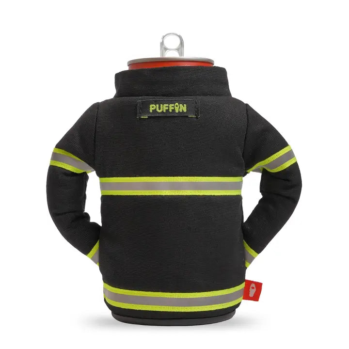 The Backdraft Fireman Jacket Koozie