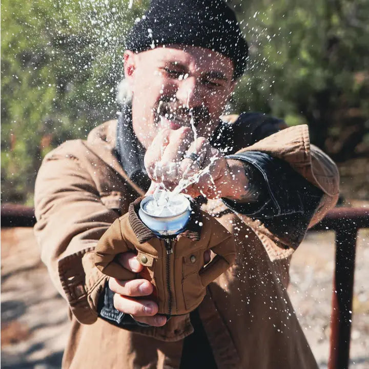The Detroit Chestnut Jacket Koozie