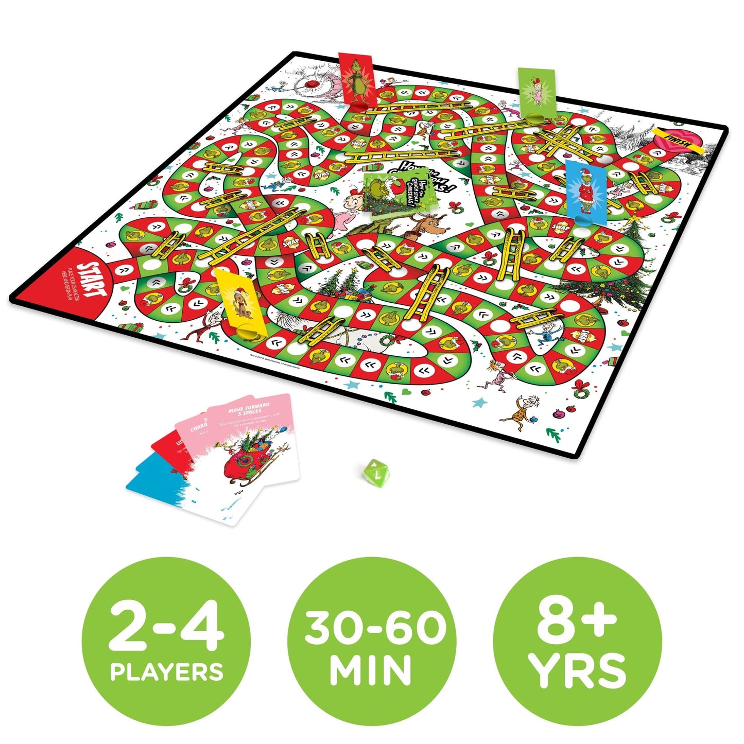 Grinchmas Journey Board Game