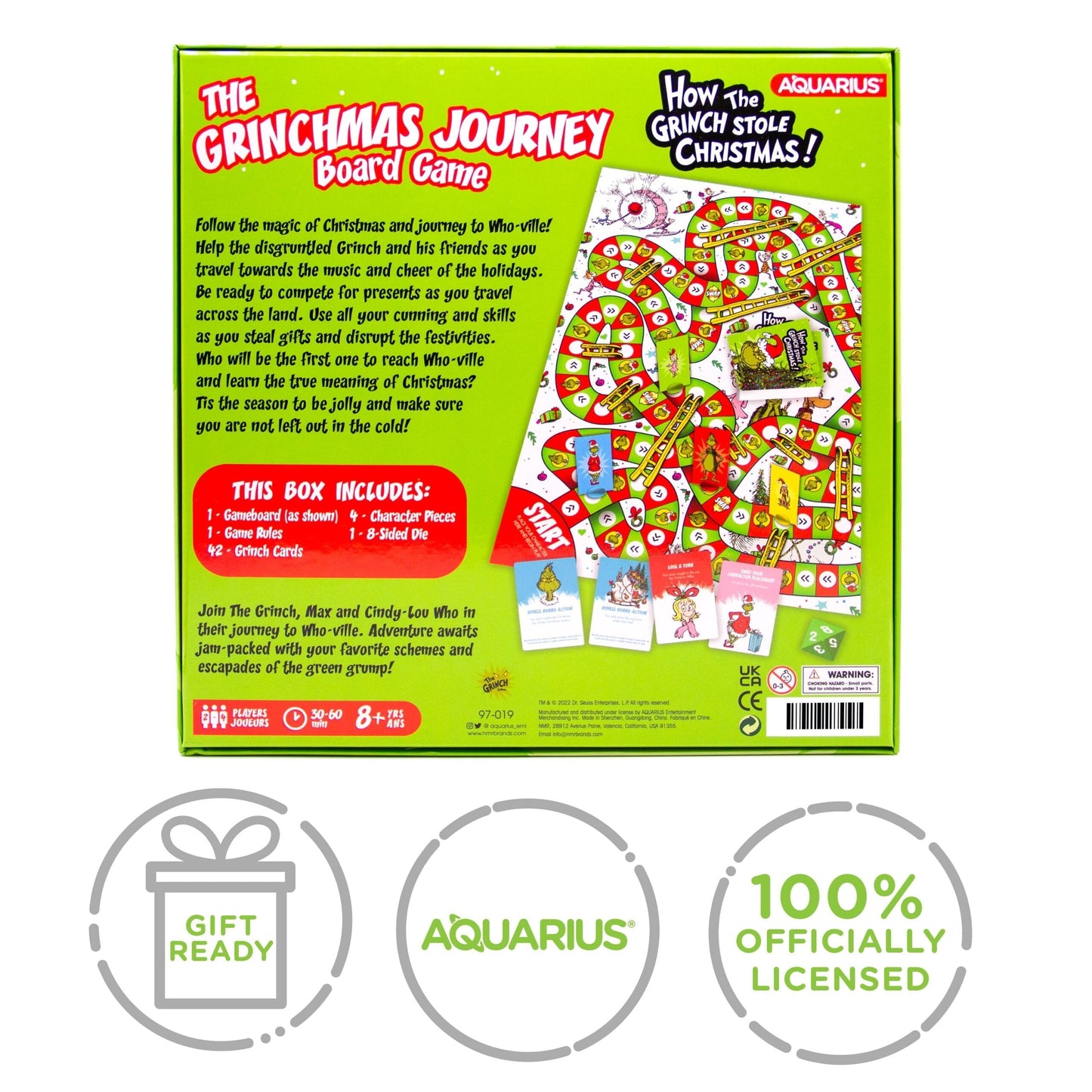 Grinchmas Journey Board Game