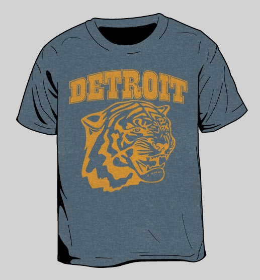Tiger Detroit Kid's T-Shirt