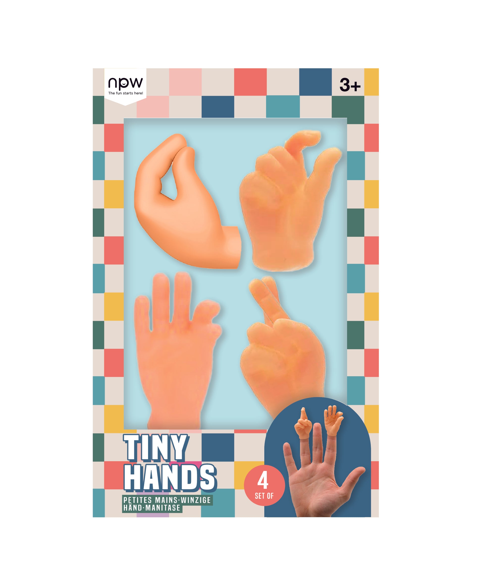 Tiny Hands Set Of Four