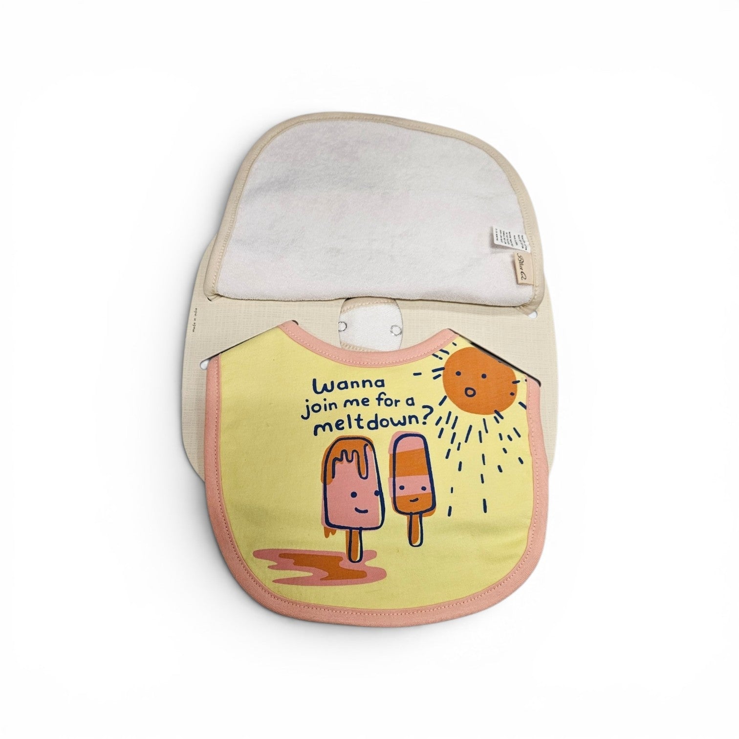Tiny Little Dumpling & Wanna Join Me A Meltdown? Baby Bibs