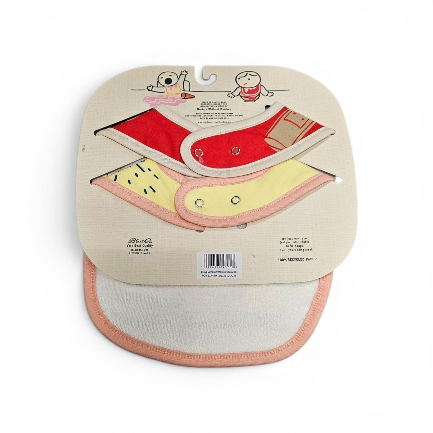 Tiny Little Dumpling & Wanna Join Me A Meltdown? Baby Bibs