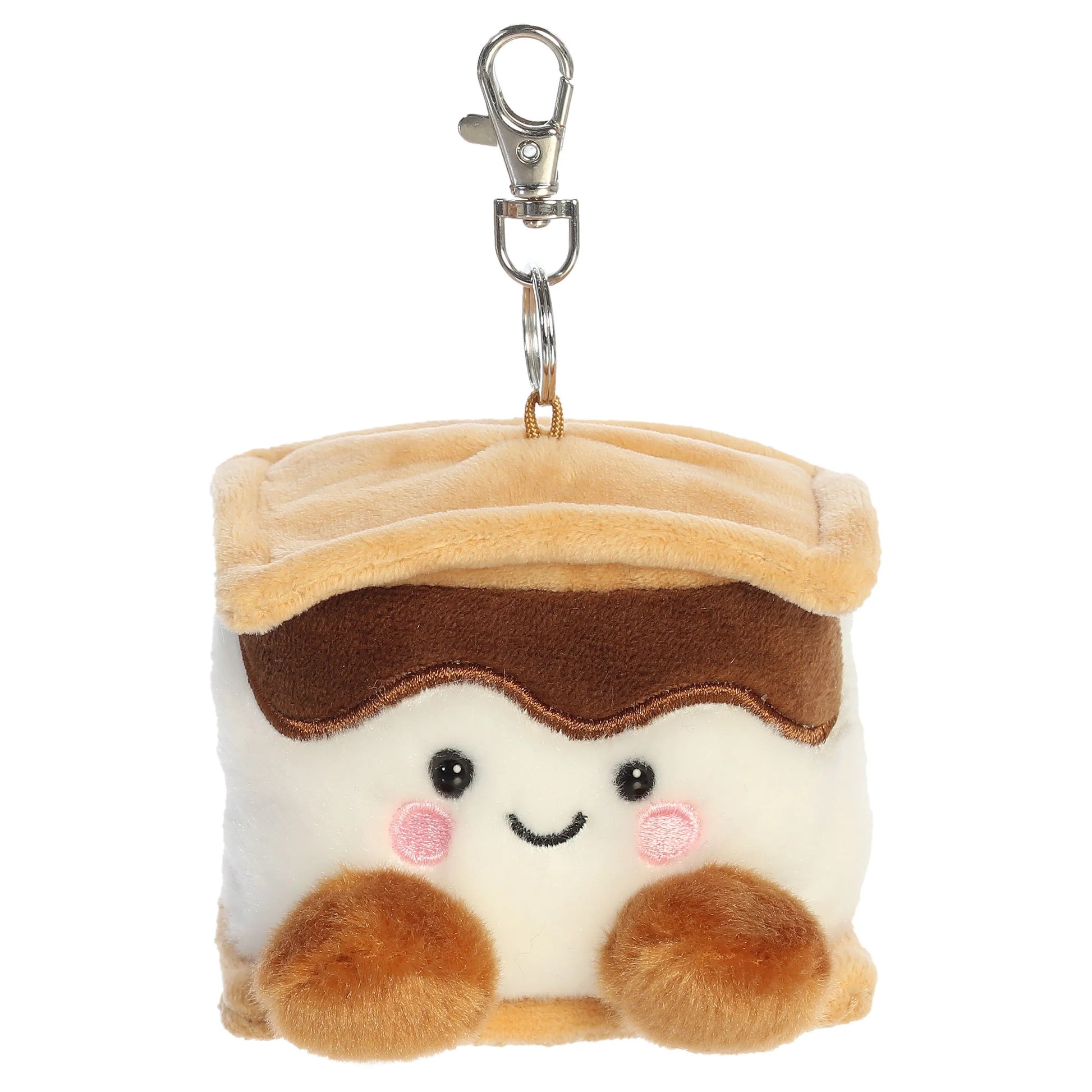 Toastee S'More Clip-On Palm Pals Plush 4"