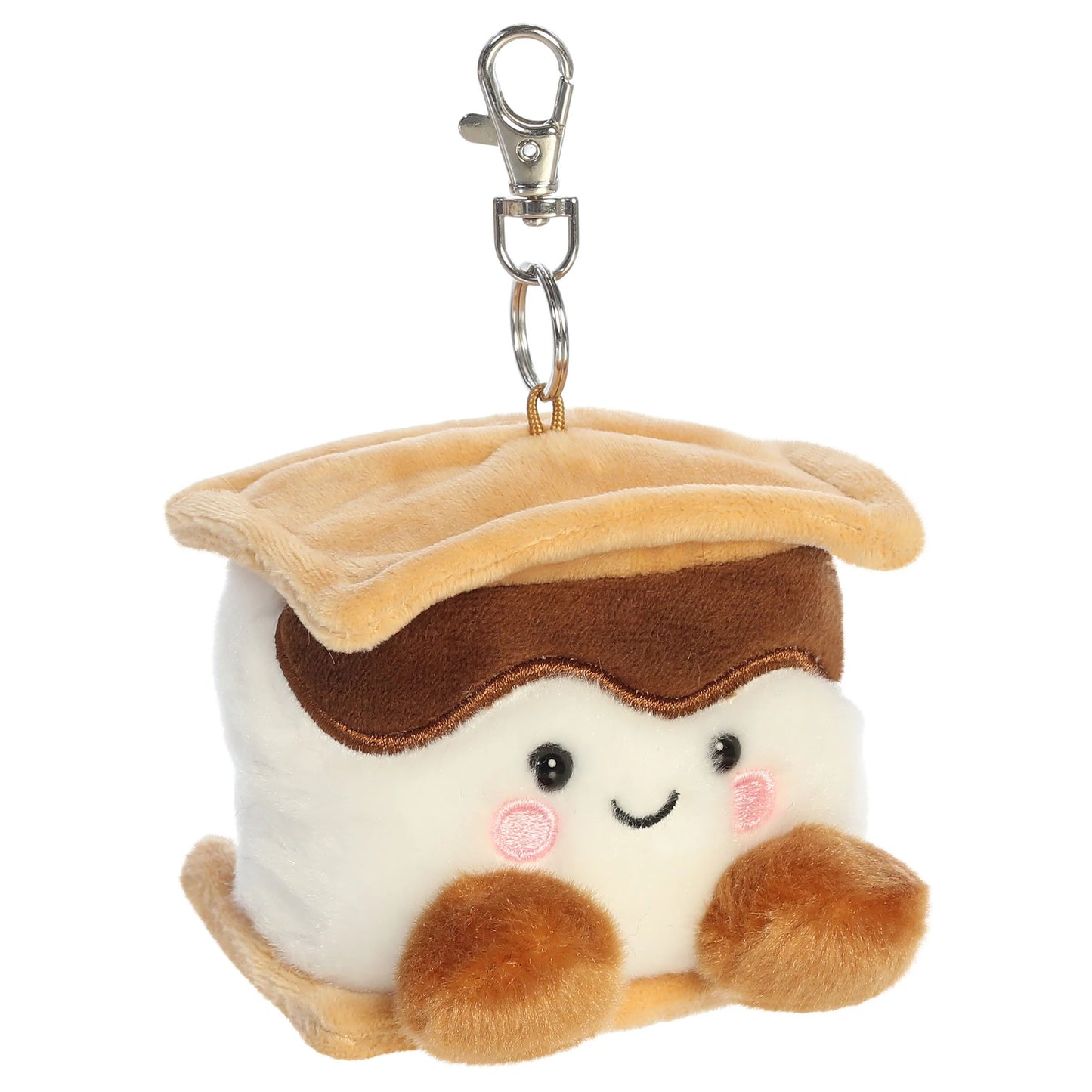 Toastee S'More Clip-On Palm Pals Plush 4"
