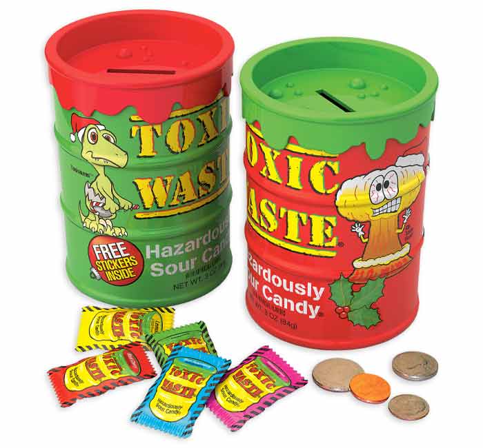 Toxic Waste Christmas Bank