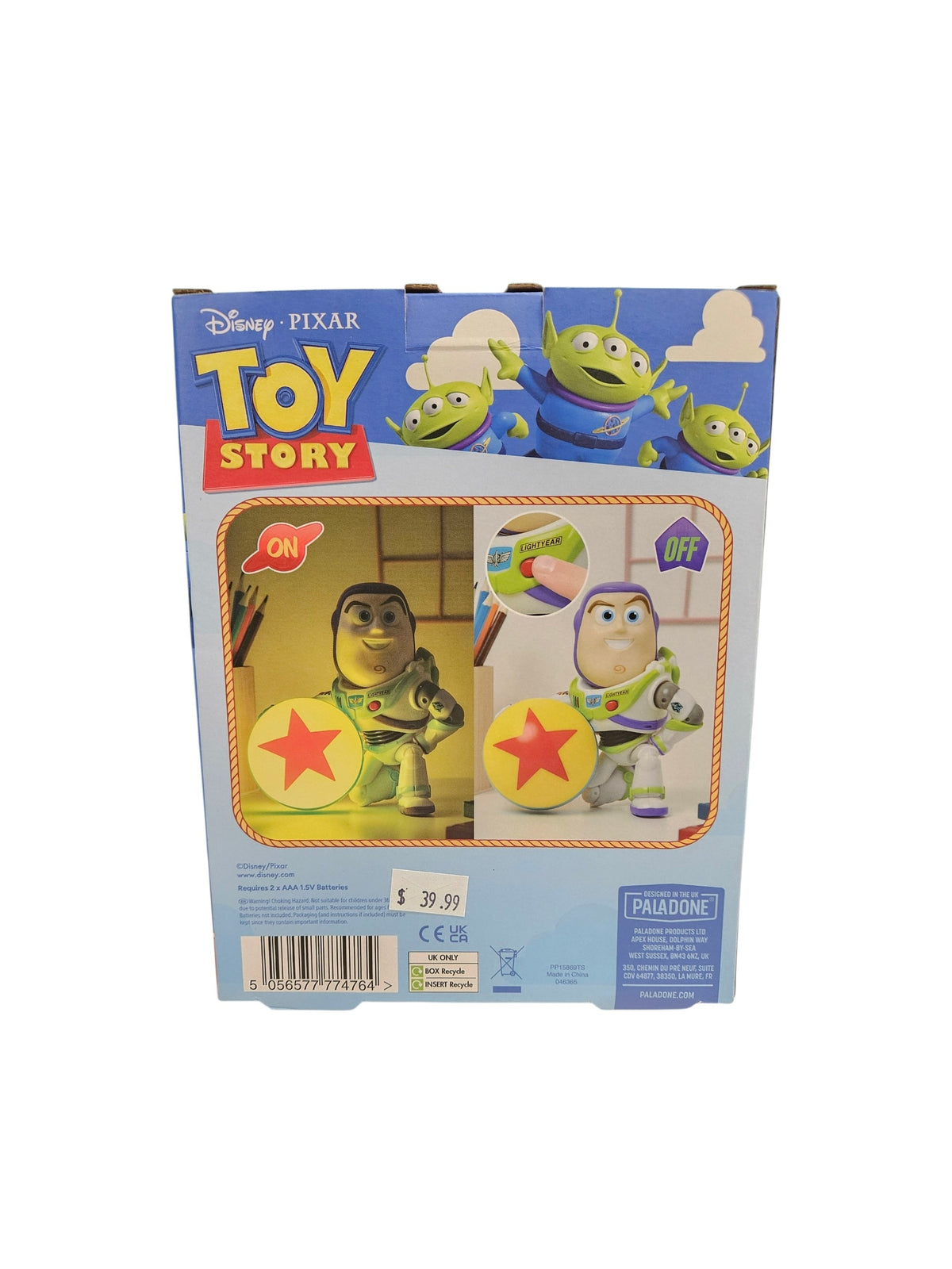 Toy Story Buzz Lightyear GloBuddies Light