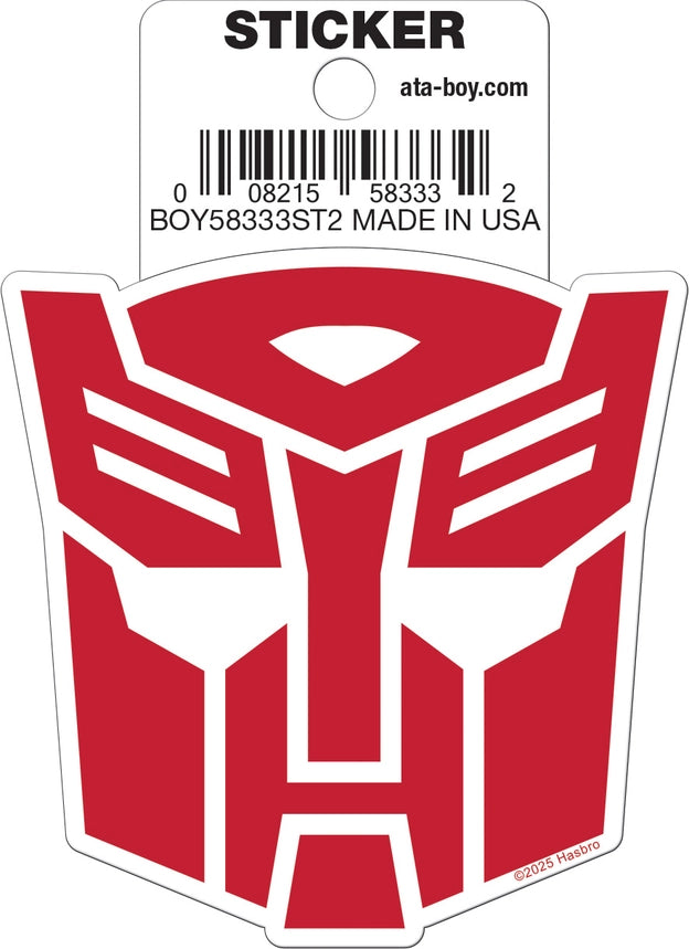 Transformers Autobot Logo Die Cut Sticker