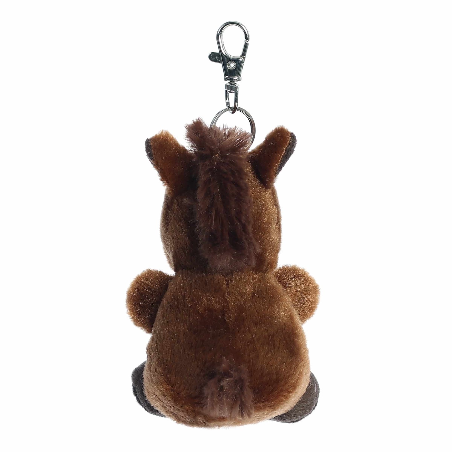 Truffle Brown Horse Clip-On Palm Pals Plush 4"