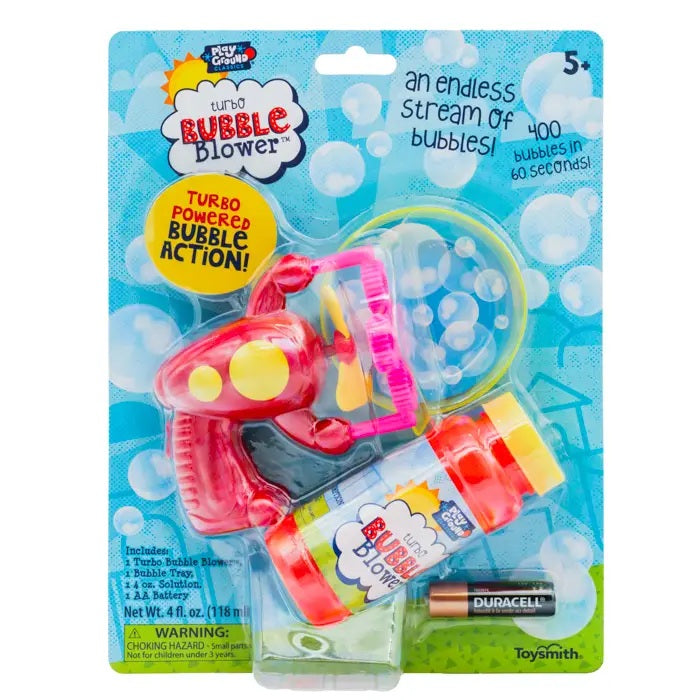 Turbo Bubble Blower