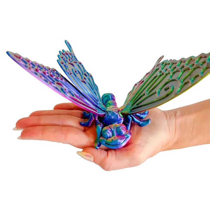Twiddle Butterfly Pink Or Oil Slick