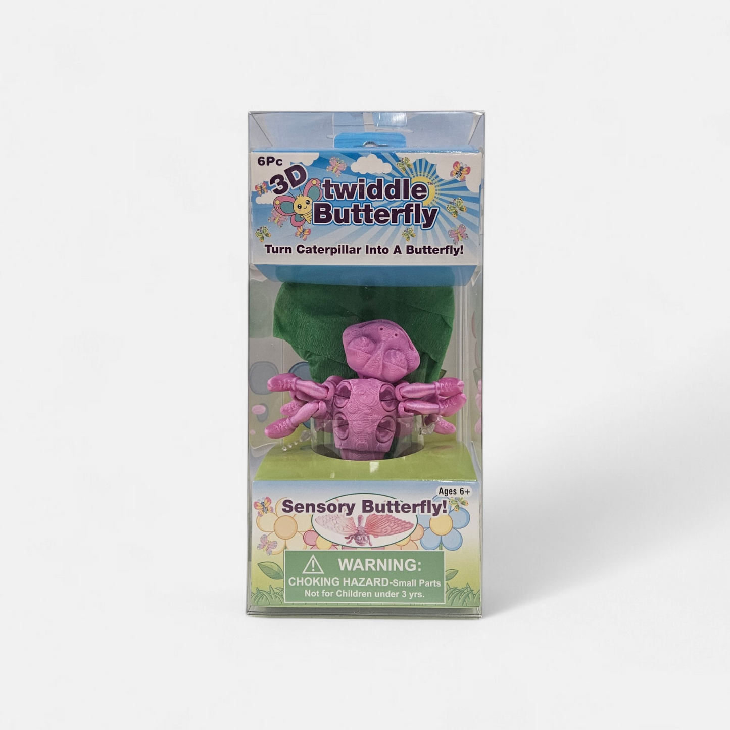 Twiddle Butterfly Pink Or Oil Slick