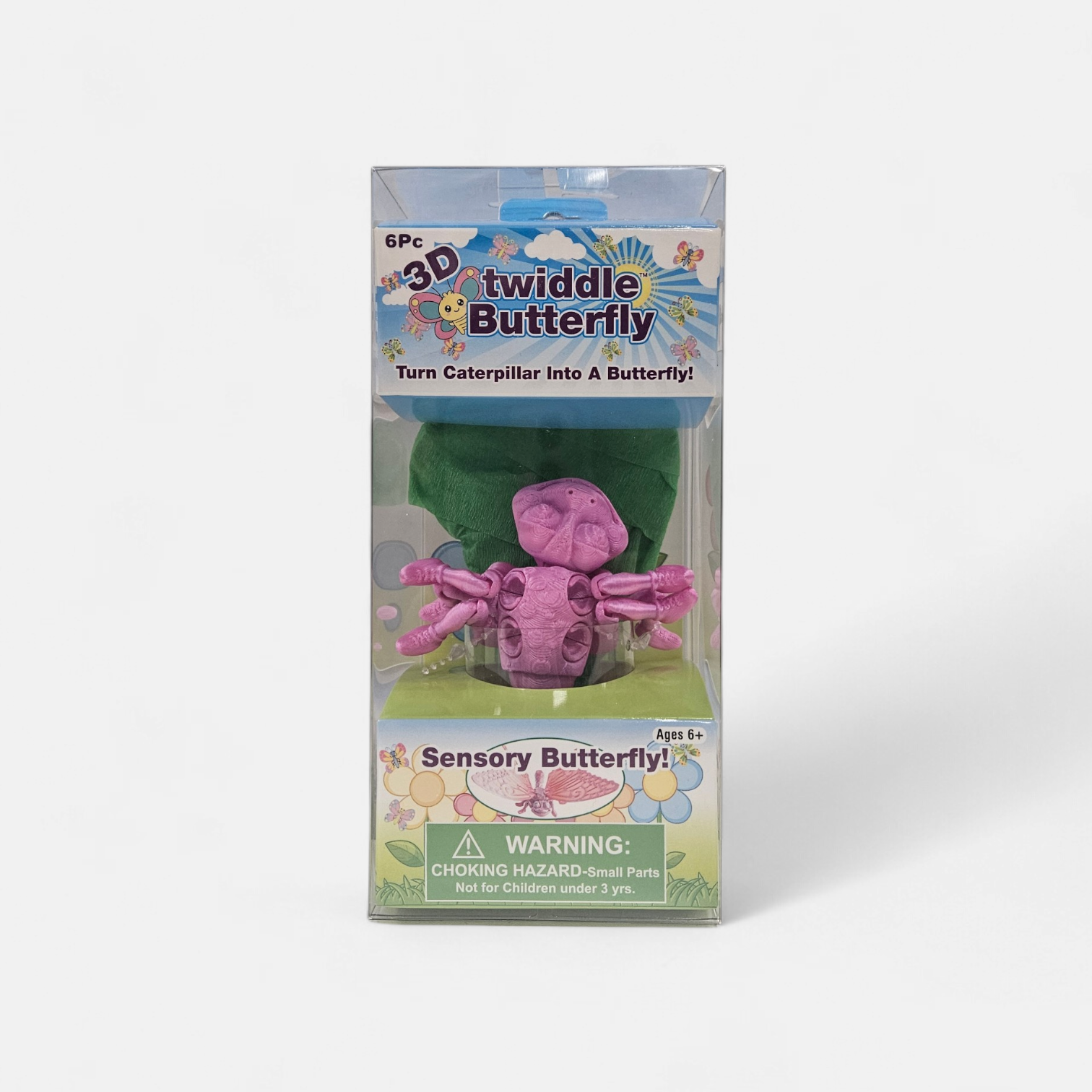 Twiddle Butterfly Pink Or Oil Slick