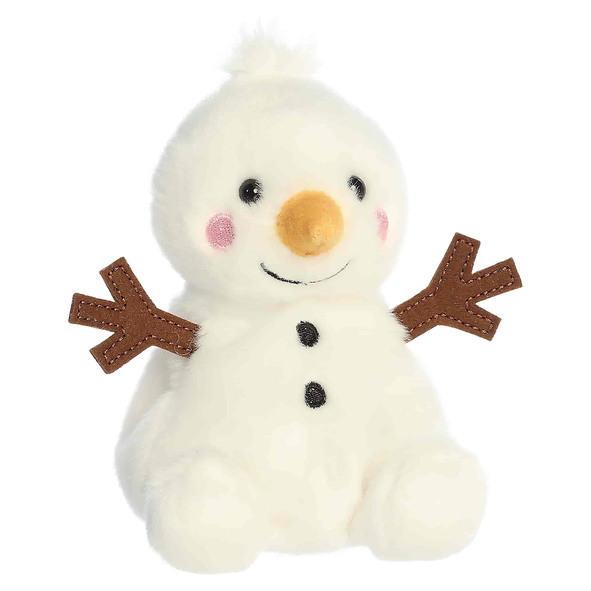 Twig Snowman Palm Pals Plush 5"