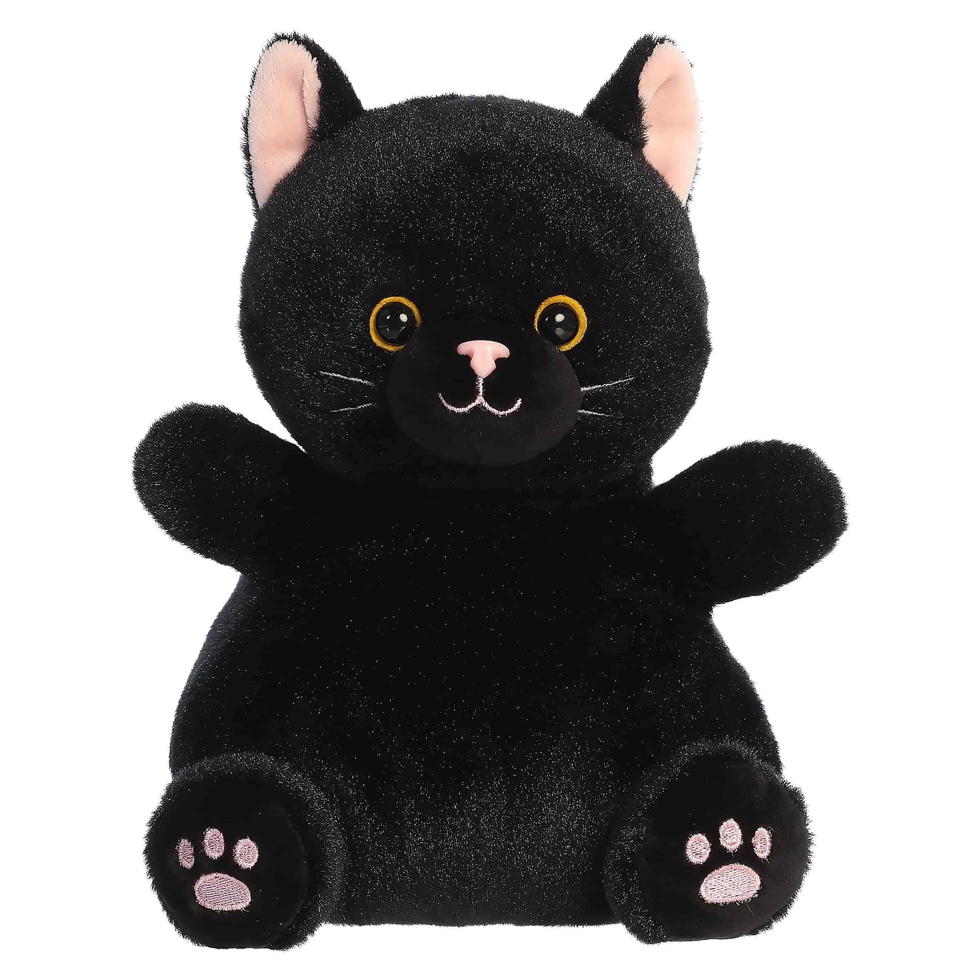 Twilight Black Cat Plush 8"