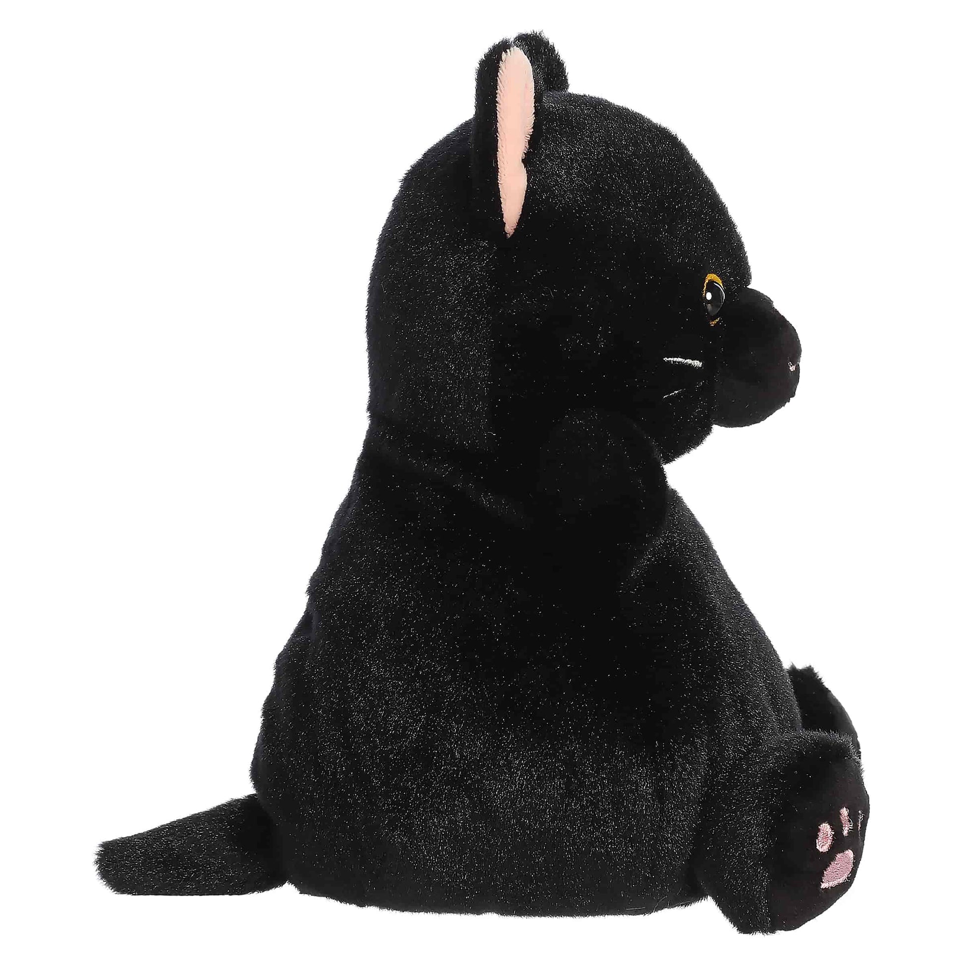 Twilight Black Cat Plush 8"