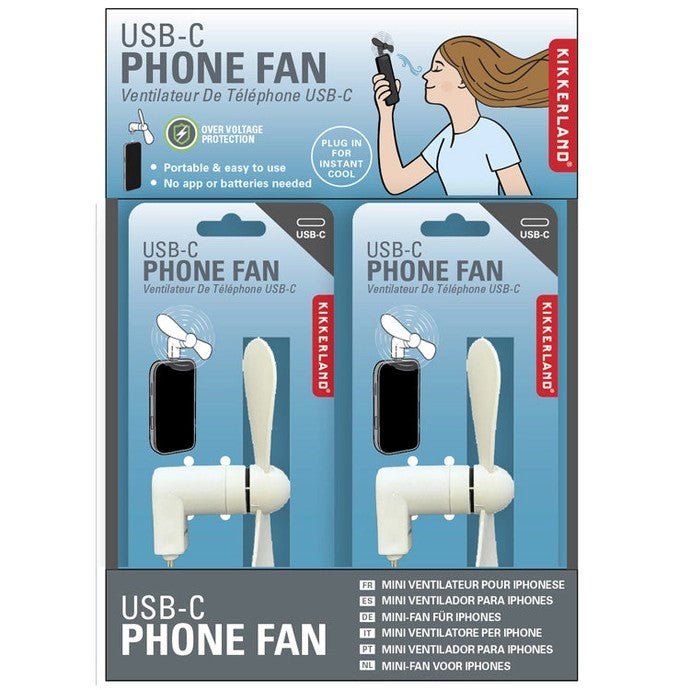 USB-C Phone Fan White OR Black