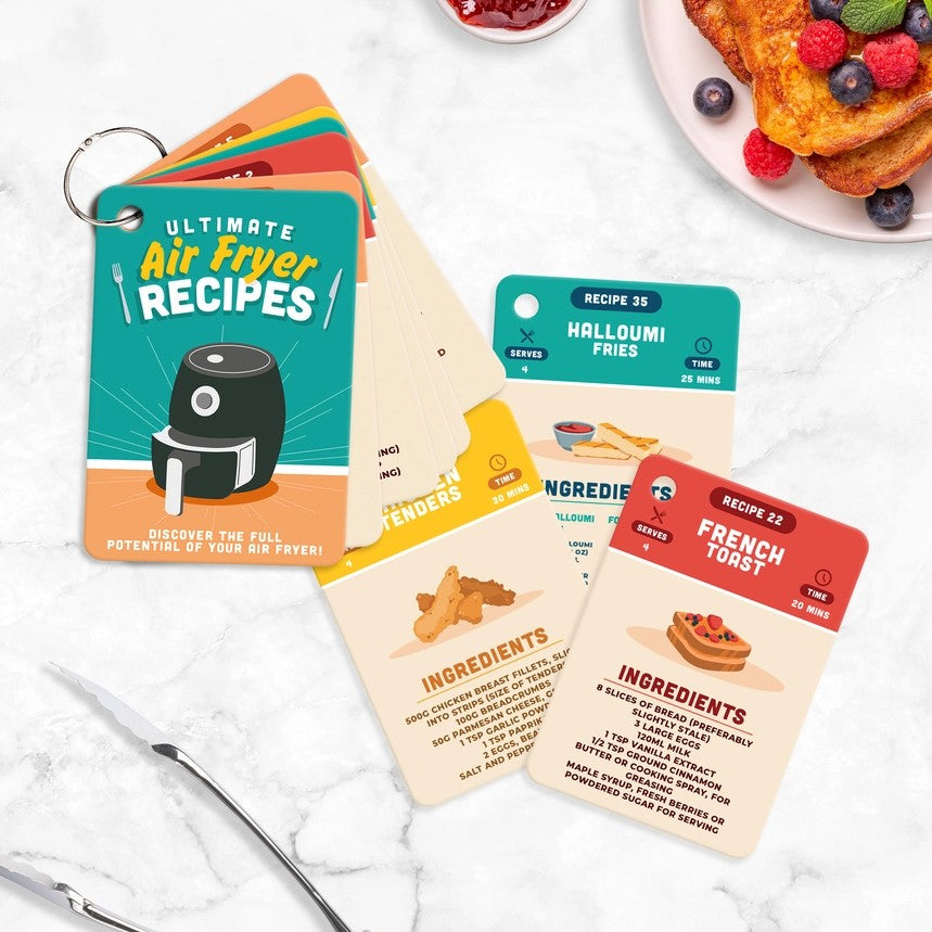 Ultimate Air Fryer Recipes Card Deck