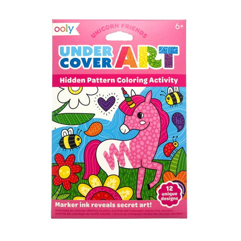 Undercover Art Unicorn Friends Coloring Activity