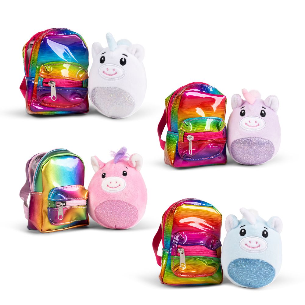 Unicorn Clip & Cuddles Clip On Plush