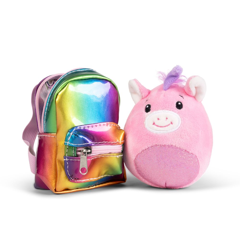 Unicorn Clip & Cuddles Clip On Plush
