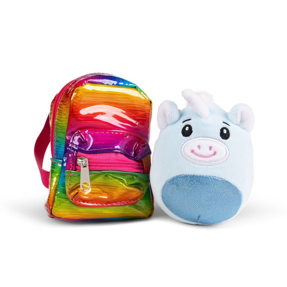 Unicorn Clip & Cuddles Clip On Plush
