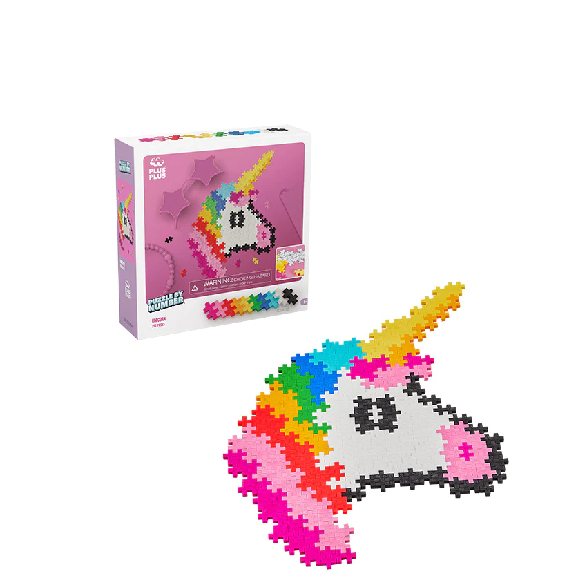 Unicorns Puzzle By Number 250 pc