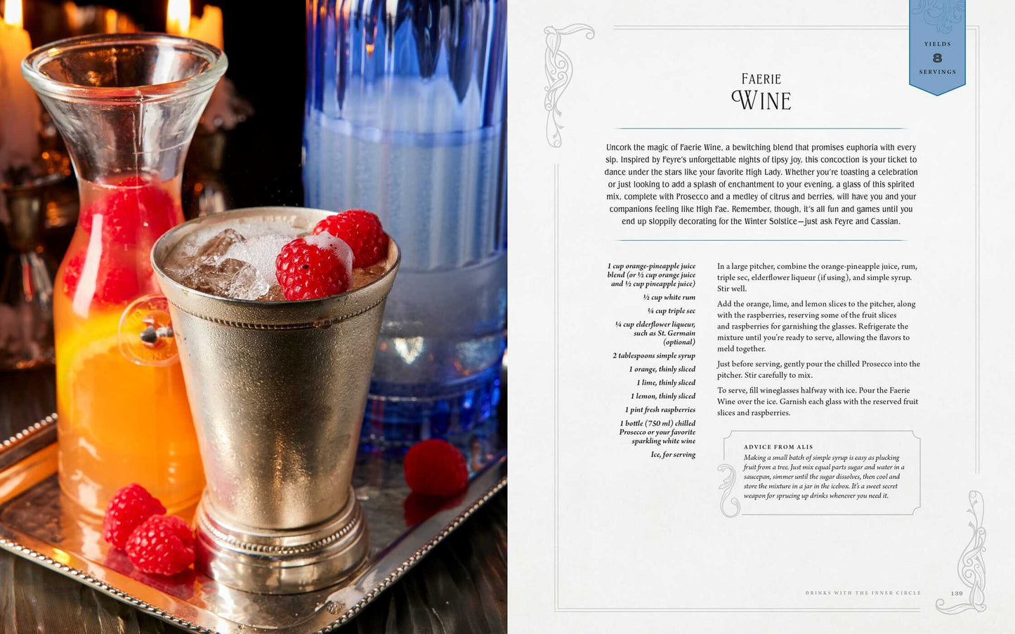 Feast Of Thorns And Roses The Unofficial Cookbook Of A Court Of Thorns And Roses