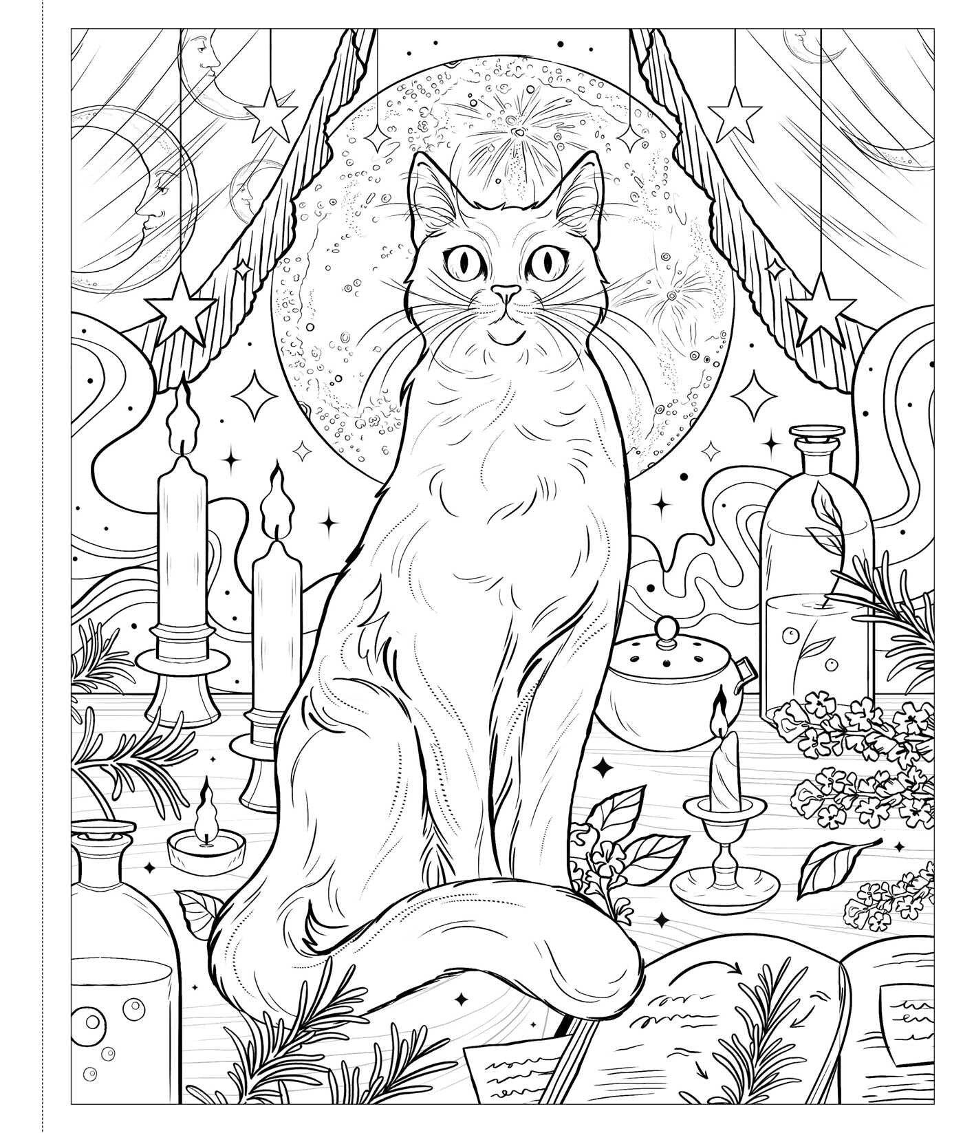 Unofficial Coloring Book Of Practical Magic