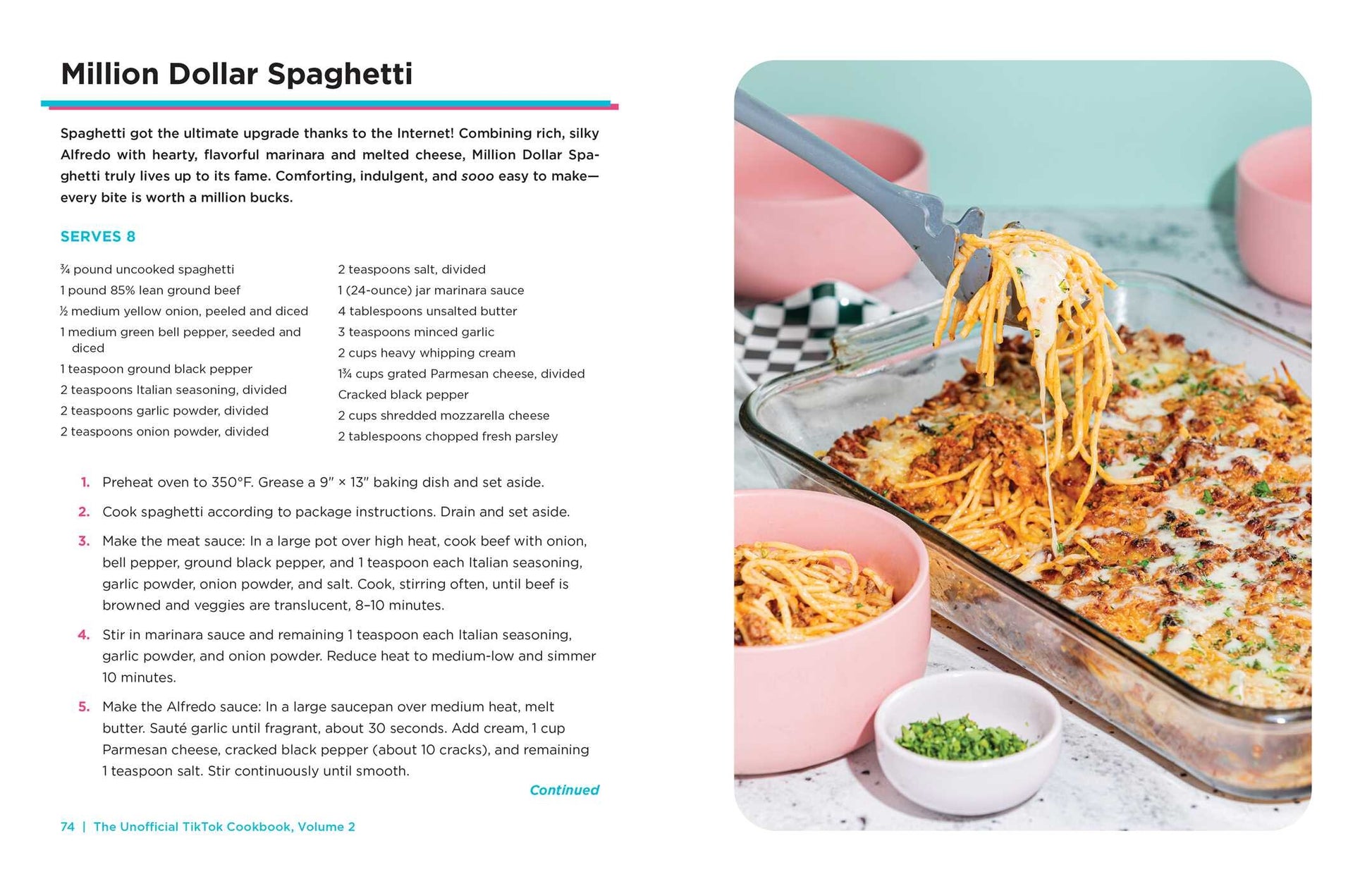 Unofficial TikTok Cookbook Volume 2