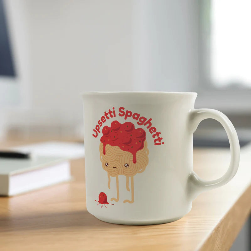Upsetti Spaghetti Mug